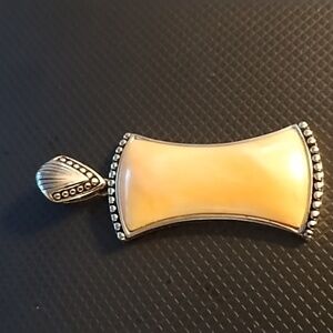 Pink Opal Sterling Silver Pendant